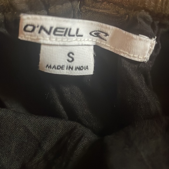 Black | Small | Deep v babydoll | women’s O'neil dress - Picture 5 of 5